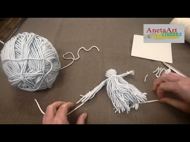 How to Make an Easy Yarn Doll – Fun DIY Craft for Kids (Ages 8 & Up!) 🎨🧶