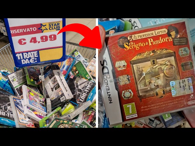 SECRET stock sold off for €5: Did I buy a NEW Nintendo DS retro gaming console in 2026?