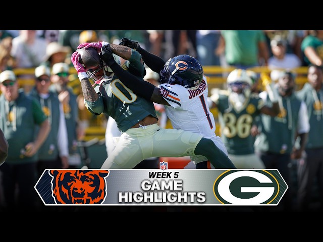 Chicago Bears vs. Green Bay Packers Game Highlights | NFL 2026 Season Week 5