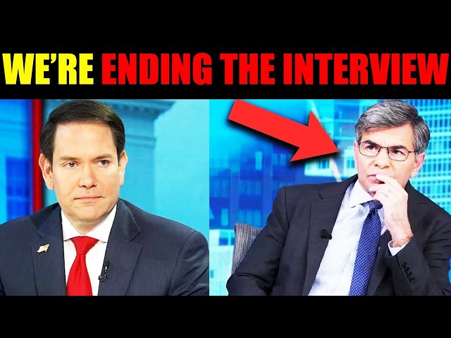 🤯 ABC Host WALKS OUT Of Interview Marco Rubio DESTROYS His One Question About Trump!