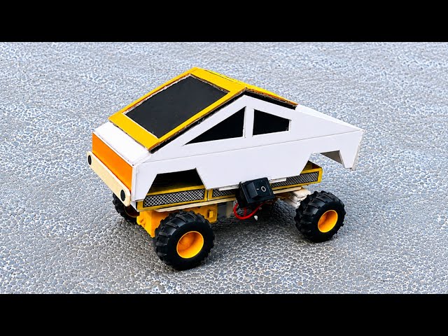 How to Make Mini Matchbox 4x4 Cyber Truck at Home 🚙🔥 | DIY Mini Cyber Truck