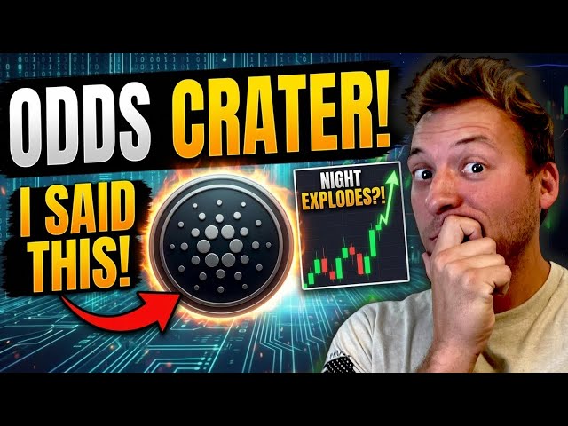 CARDANO ADA - I Said This Would Happen! These Odds Cratered Again! NIGHT Goes Parabolic!