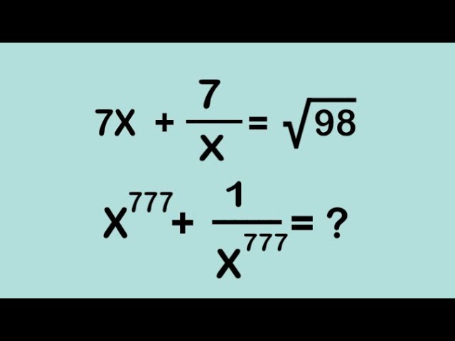 A Beautiful Russian Math Olympiad question l math competition l Math Olympiad 