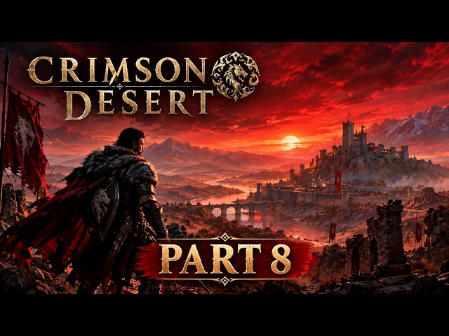 CRIMSON DESERT – The Ultimate Open-World Adventure Begins