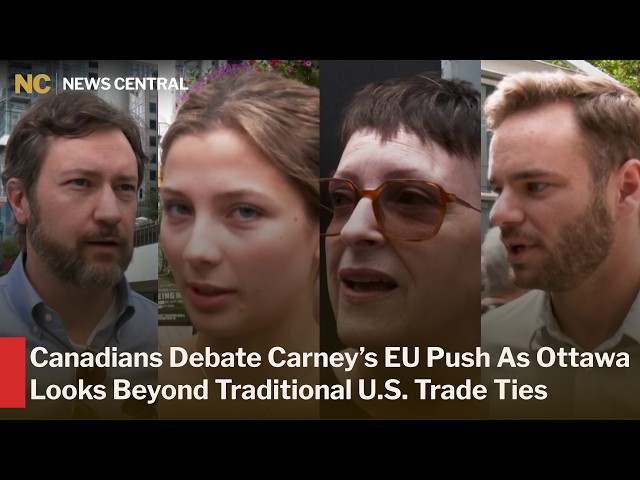 “Very Impressive”: Canadians React to Mark Carney’s Push for Closer EU Ties | AC1W