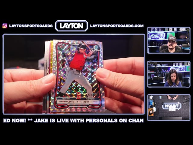 RED MURAKAMI PATCH AUTO!! 2026 Bowman Chrome Baseball Delight 6 Box Case Break #9