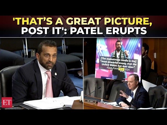 'Did you find Russian collusion?': Patel, Schiff clash erupts over NYT report on Kash's girlfriend