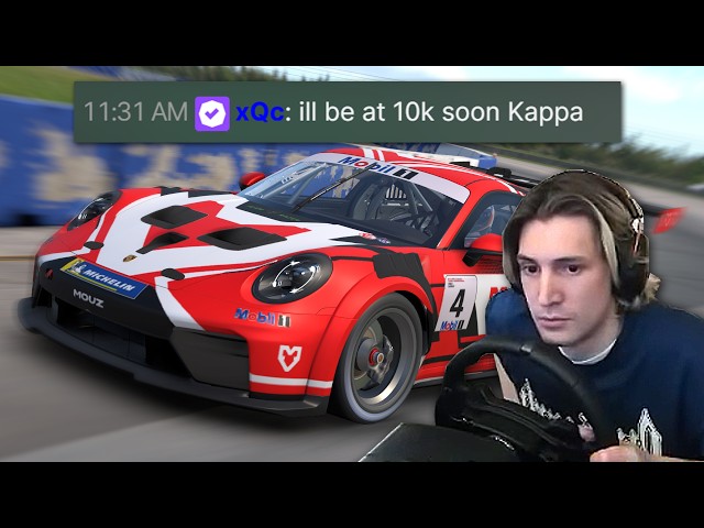 xQc Talks about iRacing