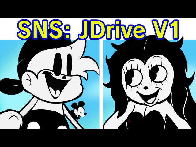 FNF VS Mickey Mouse | Sunday Night - SNS: JDrive V1 (SNS Retake)