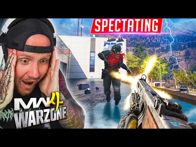 SPECTATING MW4 WARZONE FOR THE FIRST TIME
