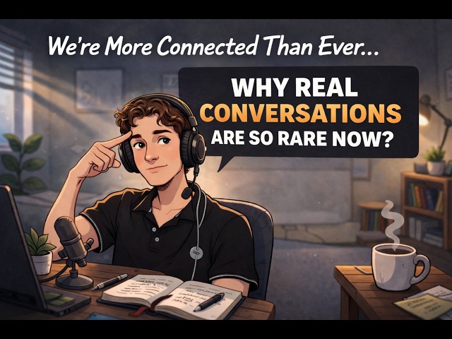 Why Real Conversations Are So Rare Now