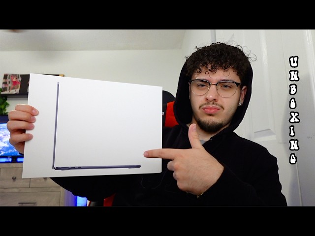 M5 MACBOOK AIR UNBOXING (MIDNIGHT)