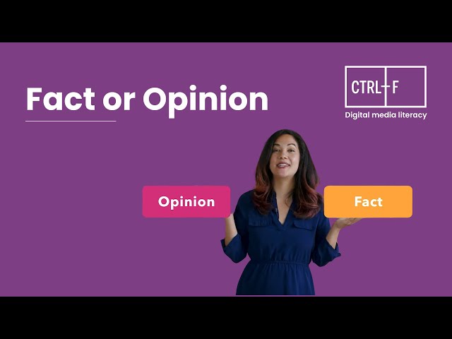 Fact or Opinion
