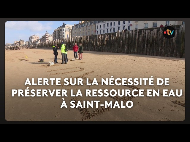 Environmentalists in the Saint-Malo region sound the alarm on the need to conserve water resources