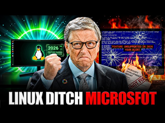 Linux JUST DID What Windows STILL CAN’T Do in 2026 — Microsoft Has a Problem!