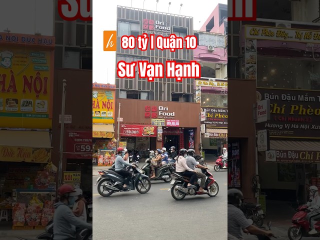 Nhà phố Sư Vạn Hạnh, Quận 10|8x18m, 120m2 | DTS: 556m2 | giá: 80 tỷ