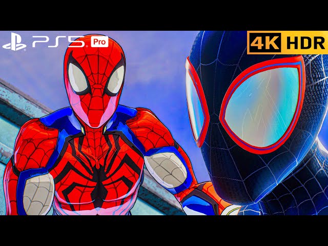 (PS5 PRO) Tokón Spiderman & Miles Morales Vs Kraven Hunters | 4K HDR |