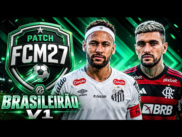 SAIU! PATCH de FC 27 BRASILEIRÃO ! FC MANIA V1!! PRÉ VENDA COM DESCONTO!