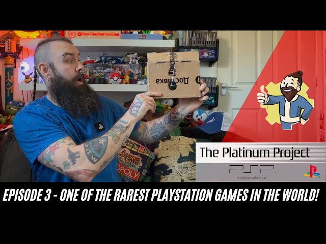 The Platinum Project PSP: Episode 3- One of the Rarest PlayStation Games in the World! 