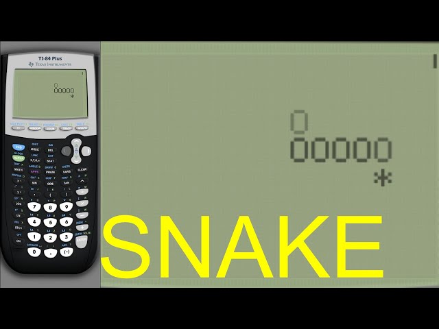 TI-84 - Snake coding tutorial v1.0