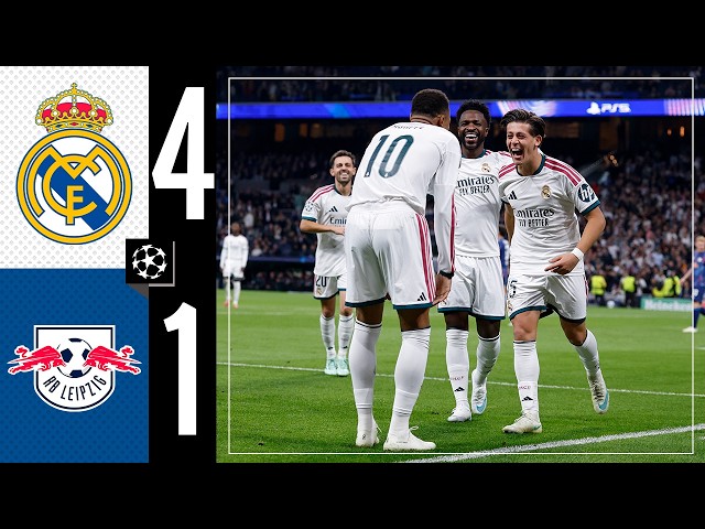 HIGHLIGHTS | Real Madrid 4-1 RB Leipzig | Champions League