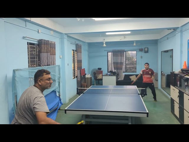 Table tennis practice 
