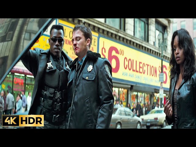 Blade - cop scene (4K HDR)