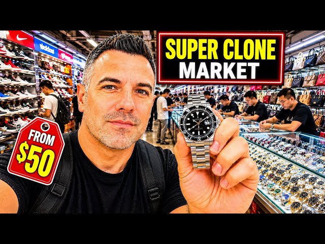 Inside China’s Super Clone Watch Market