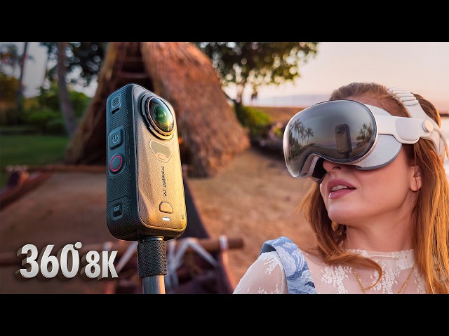 Insta360 X6 8K 360° Sample Footage: Look Around on Phone or Vision Pro