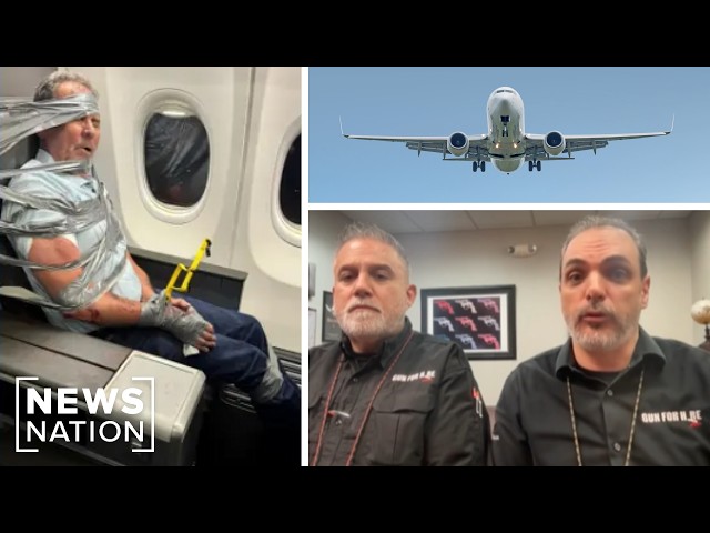 Duct-taped man on flight became violent, vulgar: Passenger