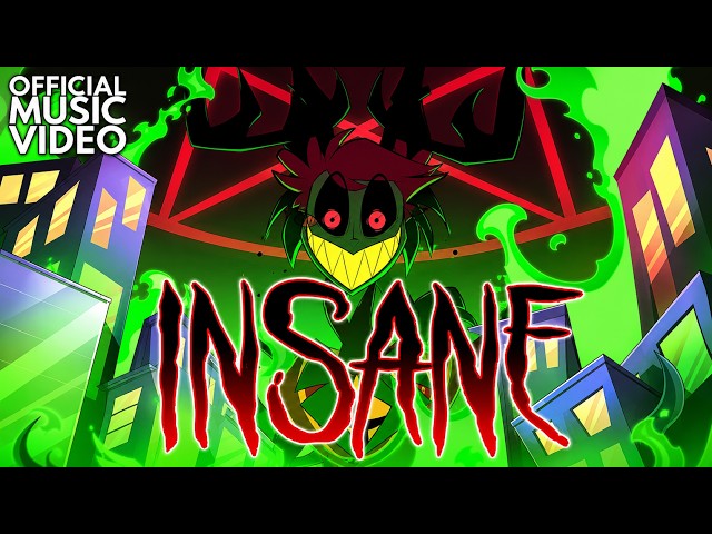 INSANE - (NEW Official Music Video) Black Gryphon & Baasik Official Animation Reupload