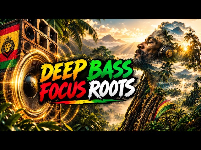 Heavy Roots Reggae Dub 🔊 Deep Bass for Study, Work & Meditation