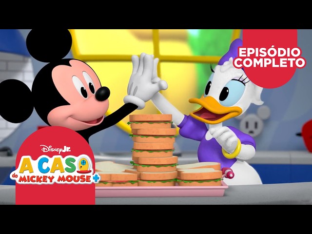 A Casa do Mickey Mouse+ | Episódio Completo | O dia de preparativos do Mickey