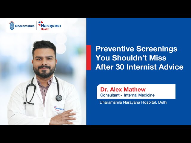 Preventive Health Screenings After 30