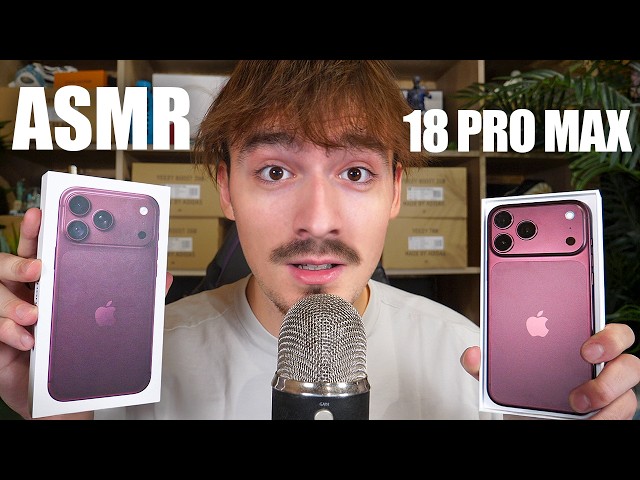 ASMR Unboxing Iphone 18 Pro Max
