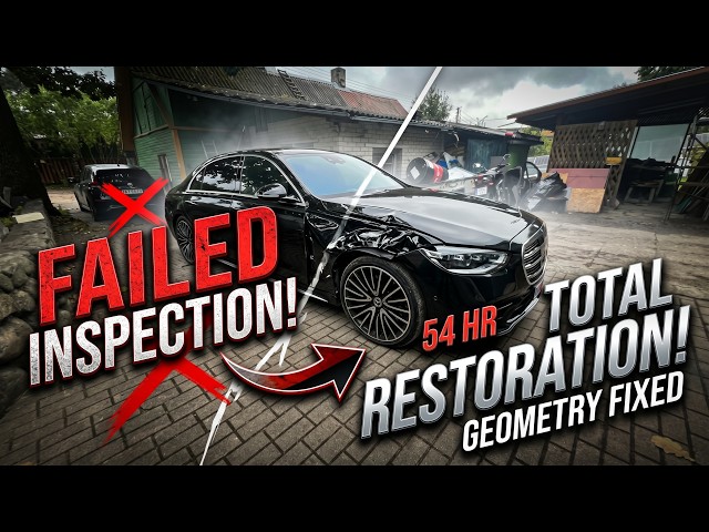 Mercedes S580. Repairs After Repairs. Ремонт После Ремонта.