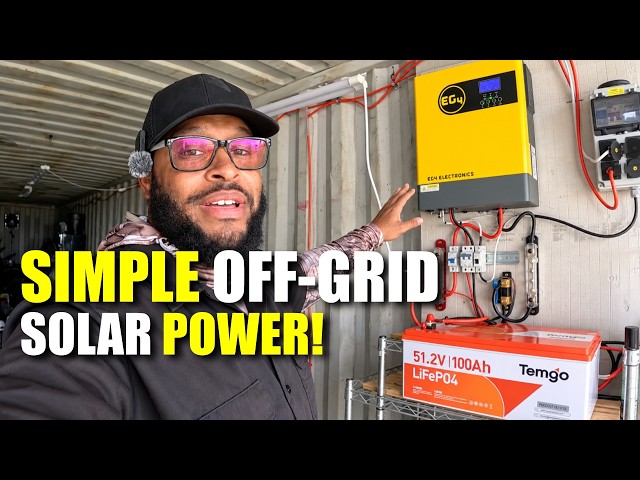 Build Your Own Off-Grid Solar Power System!
