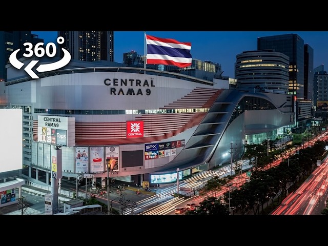 360° Walking Tour | Central Rama Rama9 Bangkok Thailand | 8K VR Video (Meta Quest & Apple Vision)