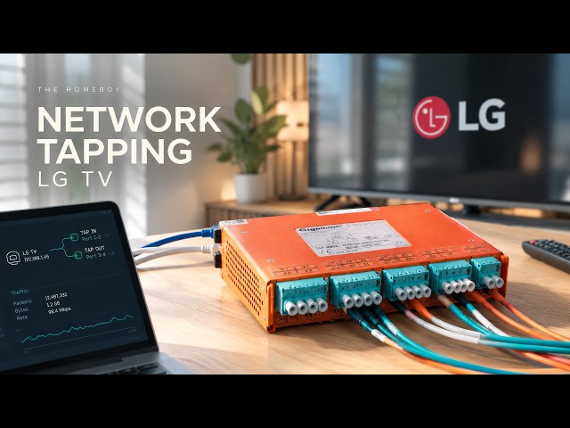 I Put My LG TV Under Network Surveillance