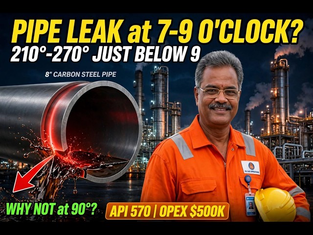Why Carbon Steel Pipes Fail: 7-9 O'clock Leak Mystery