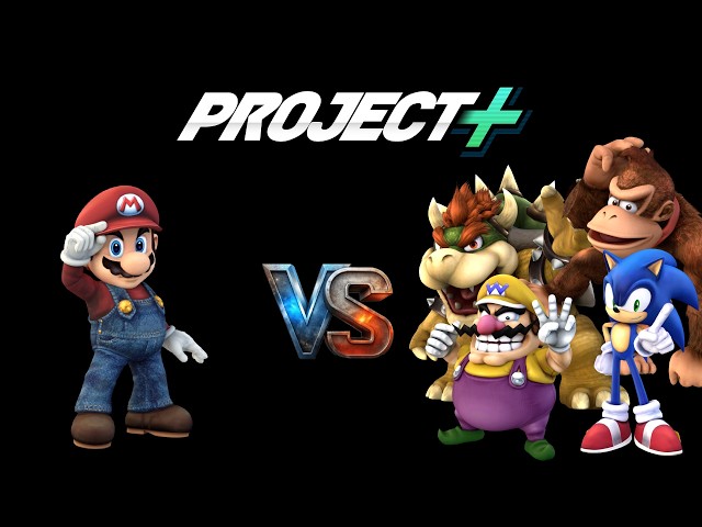 Mario vs His Rivals in Project +