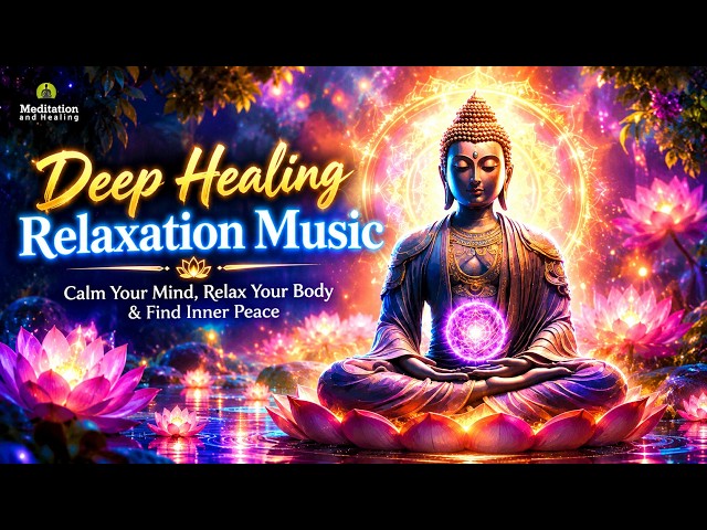 Deep Healing Relaxation Music 🧘 Calm Your Mind, Relax Your Body & Find Inner Peace