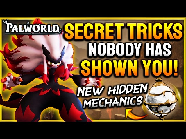 25 ADVANCED TIPS The Game Doesn't Tell You in Palworld 1.0