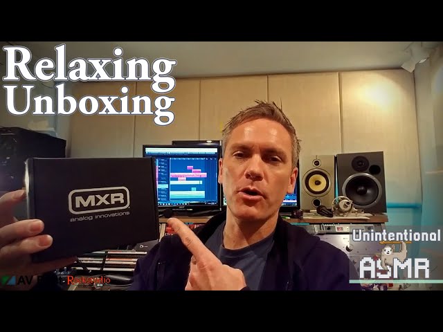 Unintentional ASMR 🎤 Meticulous Audio Engineer Unboxes Equipment (crinkling, relaxing voice)