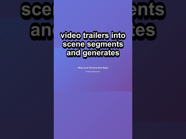 In this guide, we will build a complete Python pipeline that automatically breaks down video tr…