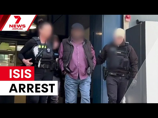 Melbourne man arrested over alleged ISIS recruitment | 7NEWS