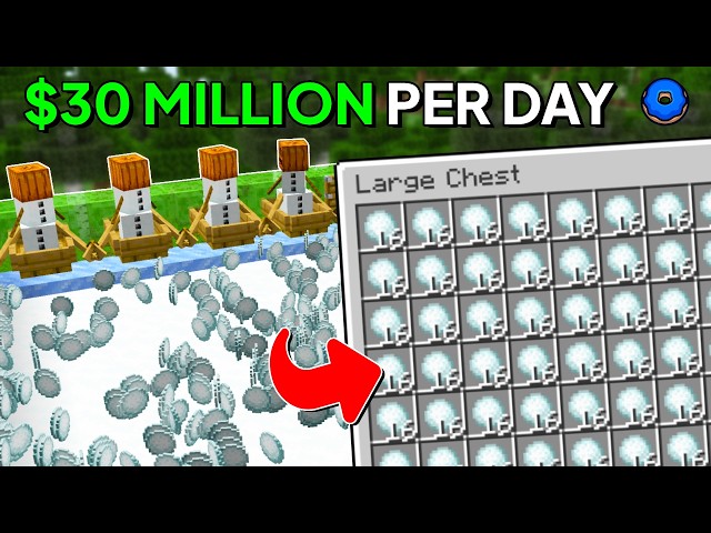 Fastest Snow Farm | Donut SMP
