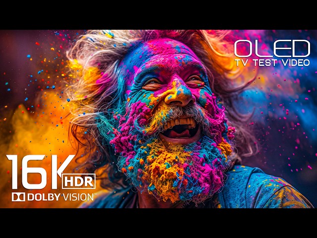 Jaw-Dropping 8K OLED Display test | Breathtaking Dolby Vision HDR for 8K Video/4K Video TV