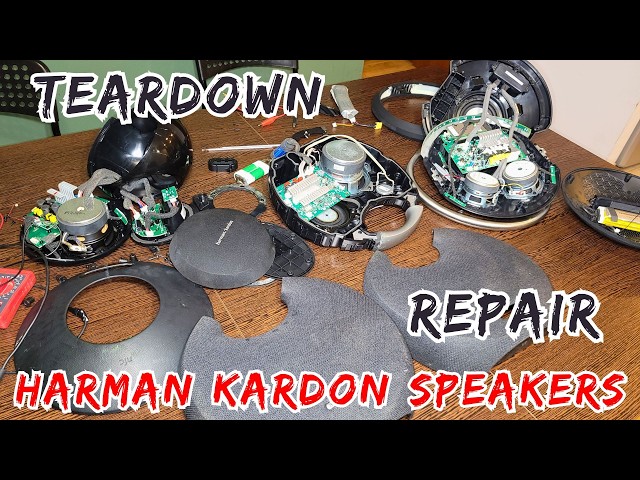 DON'T buy second hand speakers WITHOUT TEST - Full teardown/repair Harman Kardon Onyx Studio speaker