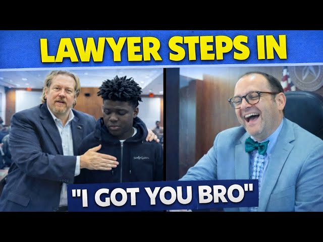 Lawyer Volunteers on the Spot, Judge Fleischer Throws Out Case